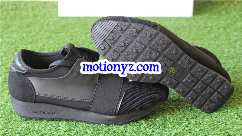 Balenciaga Race Runner Trainers All Black